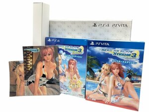 新品 未使用 DEAD OR ALIVE XTREME3 デッド オア アライブ エクストリーム3 DOAX3 最強パッケージ PS4 PSVITA版 ソフト ゲーム プレステ