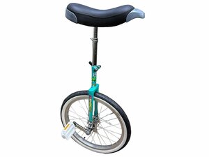 極美品 フラミンゴ FLAMINGO 一輪車 20インチ ミヤタ MIYATA 本体 緑 グリーン スタンダードモデル 練習 安全性 乗用玩具