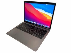 ■Apple MacBook Pro 13-inch 2016 Core i7 2.40GHz メモリ16GB 256GB 充放電234 USキーボード A1708 Touch Bar ジャンク アップル