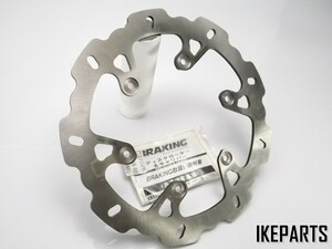 未使用 ヤマハ オフロード YZ WR系 BRAKING ブレーキディスク リア ウェーブ 「245φ/YA29RID」 A042H1213