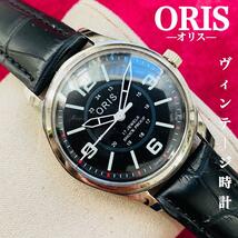 １円出品★ORIS/オリス★【ジャンク品】超美品/ヴィンテージ/スイス/ 17J/メンズ腕時計/アンティーク/機械式手巻き/アナログ/ステンレス2_画像1