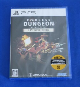 058) 未開封 PS5ソフト ENDLESS DUNGEON LAST WISH EDITION　①