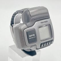 【1円～】 希少 CASIO PRT-1 PROTREK GPS Navigation カシオ プロトレック ナビゲーション アンティーク_画像6