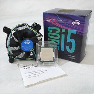 intel インテル CPU Core i5 プロセッサー 8400 2.8GHZ 9MB LGA1151 箱・CPUクーラー付き