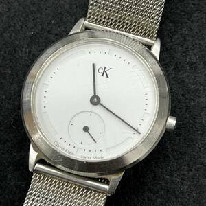 ★☆可動品 CK Calvin Klein カルバンクライン K3321 シルバー レディース 腕時計 クォーツ QZ #16466☆★