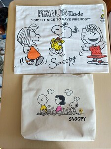 スヌーピー　トートバッグ　リバーシブルバッグ　タオル　セット　まとめ売り SNOOPY