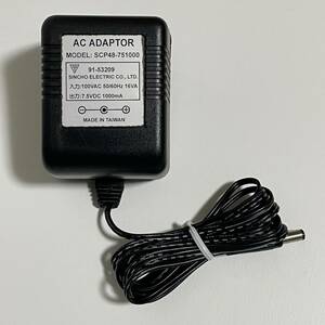 SINCHO ELECTRIC ACアダプター SCP48-751000 7.5V 1000mA
