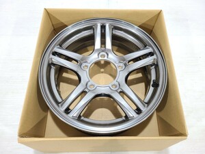 【 美品 希少 軽量 】 スズキ ジムニー JB23 純正 16インチ 5.5J 5穴 PCD139.7 +22 ハブ径約108㎜ ENKEI製 1本価格