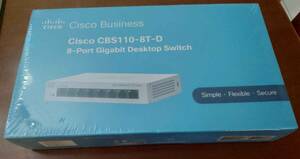 【新品未開封】シスコ Cisco　CBS110-8T-D 8-Port Gigabit Desktop Switch