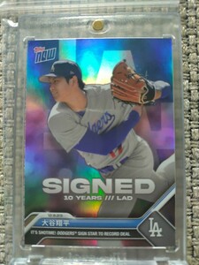 Topps Now Ohtani Shohei Dodgers 大谷翔平 漢字Ver