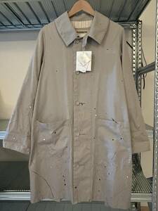 VISVIM GREASE MONKEY COAT　COLOR: GREY 　 SIZE: 3　　ビズビム　コート