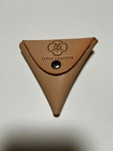 【新品未使用】日本産天然皮革の組立式コインケース