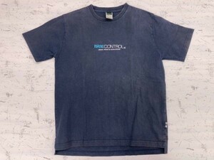 BASE CONTROL ベースコントロール ストリート 裏原宿 ドメスティック 半袖Tシャツ カットソー メンズ M 紺