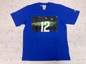 アディダス adidas KIRIN Jリーグ 2004 サッカー ワールドカップ 半袖Tシャツ カットソー メンズ L 青