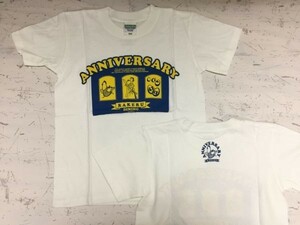 United Athle製 オムライス RAKERU ラケル 41周年 レトロ ファミレス 企業もの 半袖Tシャツ2点セット まとめて 福袋 メンズ XS 白