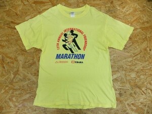 第12回国際親善マラソン 薄手 イベントラン Tシャツ サイズL ランニング 記念品