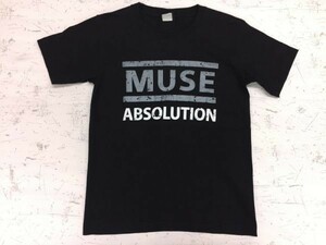 THE GTS ミューズ MUSE アブソルーション ABSOLUTION バンド ロック アルバム 半袖Tシャツ メンズ コットン100% XS 黒