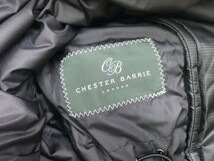 CHESTER BARRIE LONDON チェスターバリー イタリアン アウトドア スポーツ トラッド 中綿ライナー付き ライダース ジャケット メンズ 黒_画像2