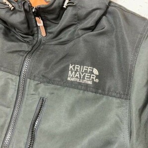KRIFF MAYER クリフメイヤー アウトドア アメカジ ストリート テック ツートーン パーカー中綿ジャケット メンズ ポリエステル100% Mの画像3