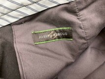 ジョセフアブード JOSEPH ABBOUD オンワード樫山 オールド レトロ ゴルフ ワイド チノパンツ ボトムス メンズ 96 茶色_画像2