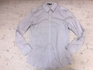 Теория теория режим французские запотки без полосы с длинным рукавом рубашка мужская в Японии 38 белый/фиолетовый