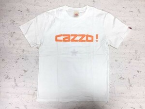 cafemaro cazzo! どうやらイタリアの下ネタっぽい! 覚悟して着て下さい 半袖Tシャツ メンズ コットン100% M 白