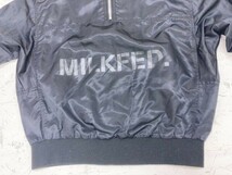 MILKFED. ミルクフェド ストリート オーバーサイズ ビッグシルエット MA-1タイプ ジャケット レディース ポリエステル100% ONE SIZE 黒_画像3