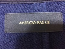 AMERICAN RAG CIE アメリカンラグシー スウェット スタジャン バーシティージャケット コットン100% 日本製 レディース 紺_画像2