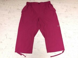 du thank DEUXCINQ sport training Easy Sabrina pants lady's .. draw code L pink 