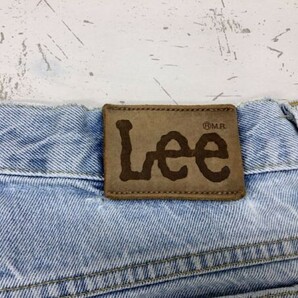 リー Lee オールド アメカジ 古着 アイスウォッシュ デニムパンツ ジーンズ ボトムス メンズ ジップフライ 日本製 32 青の画像2