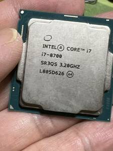 CPU Intel Core i7-8700 動作品　(FB-F1)