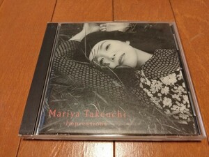 美品　送料180円 CD 竹内まりや　 Impressions インプレッションズ ベストアルバム　Mariya Takeuchi ベスト盤　セル版 City Pop