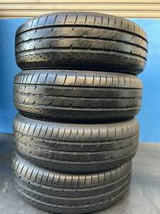 【BRIDGESTONE LUFT RVIIブリヂストン】《195/65R15 91H》21年製【送料無料※一部地域有料】中古タイヤ4本◆バリ山◆