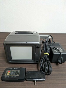 ミニテレビ JERICHO MODEL J-610 コンパクト型 6インチ ジェリコ 動作確認済み 小型テレビ ブラウン管テレビ カラーテレビ TV