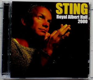 Sting Royal Albert Hall 2000 2CD ★貴重ブートレッグ プライベート盤 ２枚組 Bootleg スティング