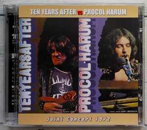 Ten Years After vs Procol Harum Joint Live 日本武道館 1972 ★貴重ブートレッグ 2枚組 プライベート盤 Bootleg プロコル・ハルム 