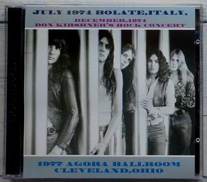 UFO Cold Turkey 1974 Italy + 1977 Ohio 2CD ★貴重ブートレッグ 2枚組 プライベート盤 Bootleg