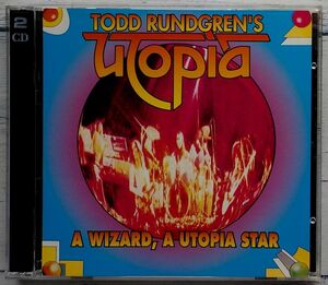 Todd Rundgren 's Utopia A Wizard, A Utopia Star 2CD ★激レア！海外放送局専用盤 非売品 Not For Sale トッド・ラングレン ユートピア