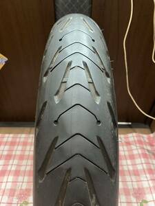 中古MCタイヤ MICHELIN 2CT ROAD5 TRAIL 120/70ZR19 ミシュラン ロード5 120 70 19 4318 A2919