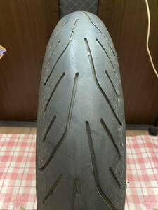 中古MCタイヤ 2021年製造 MICHELIN 2CT pilot POWER3 120/70ZR17 ミシュラン パイロット パワー3 120 70 17 0221 A2931