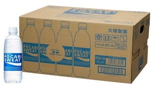 【送料込み】大塚製薬 ポカリスエット 500ml × 24本　消費期限24年8月