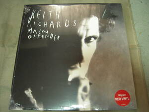 【UK盤LP】「KEITH RICHARDS MAIN OFFENDER」BMG