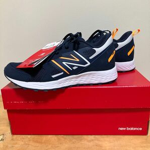 new balance ニューバランス ジュニア スニーカー ランニングシューズ 新品 未使用 定価6050円 ネイビー 22.5