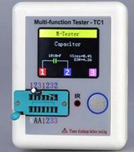 LCRマルチテスター TC1 1.8インチ カラーディスプレイ 多機能 トランジスタ ダイオード コンデンサー抵抗 測定 USB電源日本全国送料無料_画像4