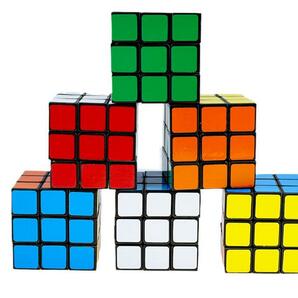 ルービックキューブ ２個セット 6.8cm 3×3×3 知育玩具 脳トレ パズル  スピードの画像2