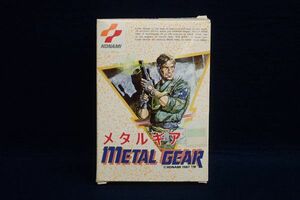 ▼ゲーム602 ファミコン メタルギア▼コナミ/METAL GEAR/起動確認済み