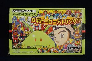 ▼ゲーム646 ゲームボーイアドバンス ハロボッツ ロボヒーローバトリング▼GAMEBOY ADVANCE/サンライズ/起動確認済み