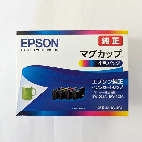マグカップインク　EPSON MUG-4CL　純正品