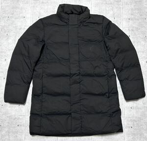 UNIQLO シームレス ダウンジャケット ダウンコート ショートコート　　ユニクロ seamless Down Jacket Coat ナイロン 袖リブ付き 石瀬5938