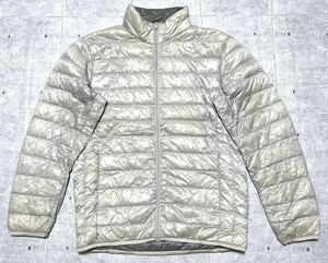 UNIQLO ウルトラライト ダウンジャケット 超軽量 size M ホワイト系　　ユニクロ UNIQLO ULTRA LIGHT DOWN JACKET ライトウェイト 石瀬5859